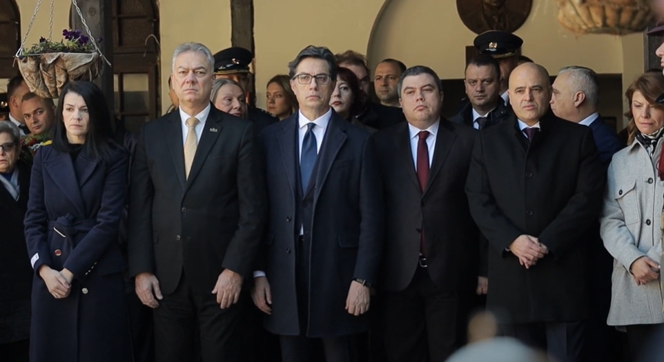 На гробот на Гоце Делчев не отидоа ниту премиерот Џафери од ДУИ, ниту претседателот на Собранието Митрески од СДСМ