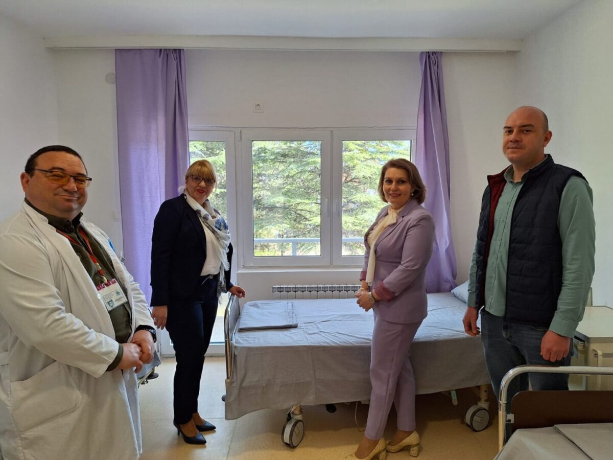 Манолева: По 43 години, болницата во Отешево доби комплетно нов лик, современи услови за третман и медицинска опрема