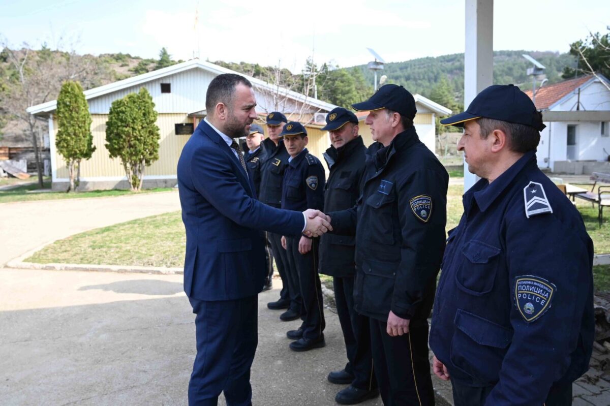 Тошковски за Полициската станица за граничен надзор Чашка: Се соочува со сериозен недостиг на човечки ресурси и материјално-технички средства