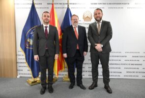 Тошковски и Бојмацалиев на средба со шпанскиот амбасадор