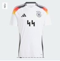Адидас го повлече контроверзниот германски дрес со број 44