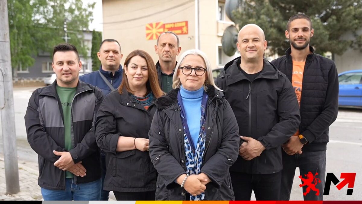 (Видео) Стојаноска од Јегуновце: Оваа криминална власт вчера го доби жолтиот картон, а црвениот ѝ следува на 8 мај