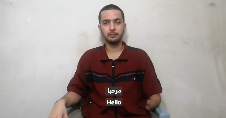 (Видео) Хамас објави снимка од заложник киднапиран пред 200 дена, му недостасува дел од раката