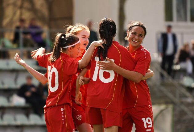 Женската У-19 селекција се пласираше во Лига А за пласман на Европското првенство