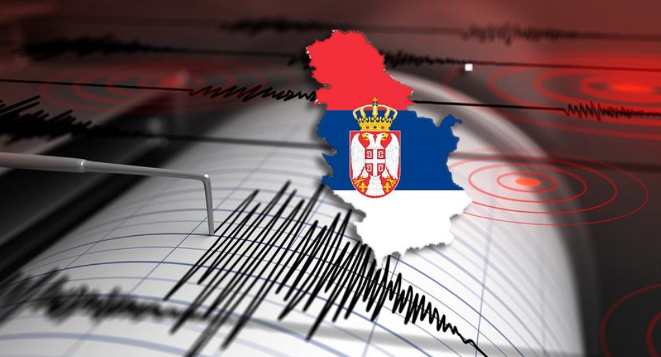 Земјотрес ја погоди Србија