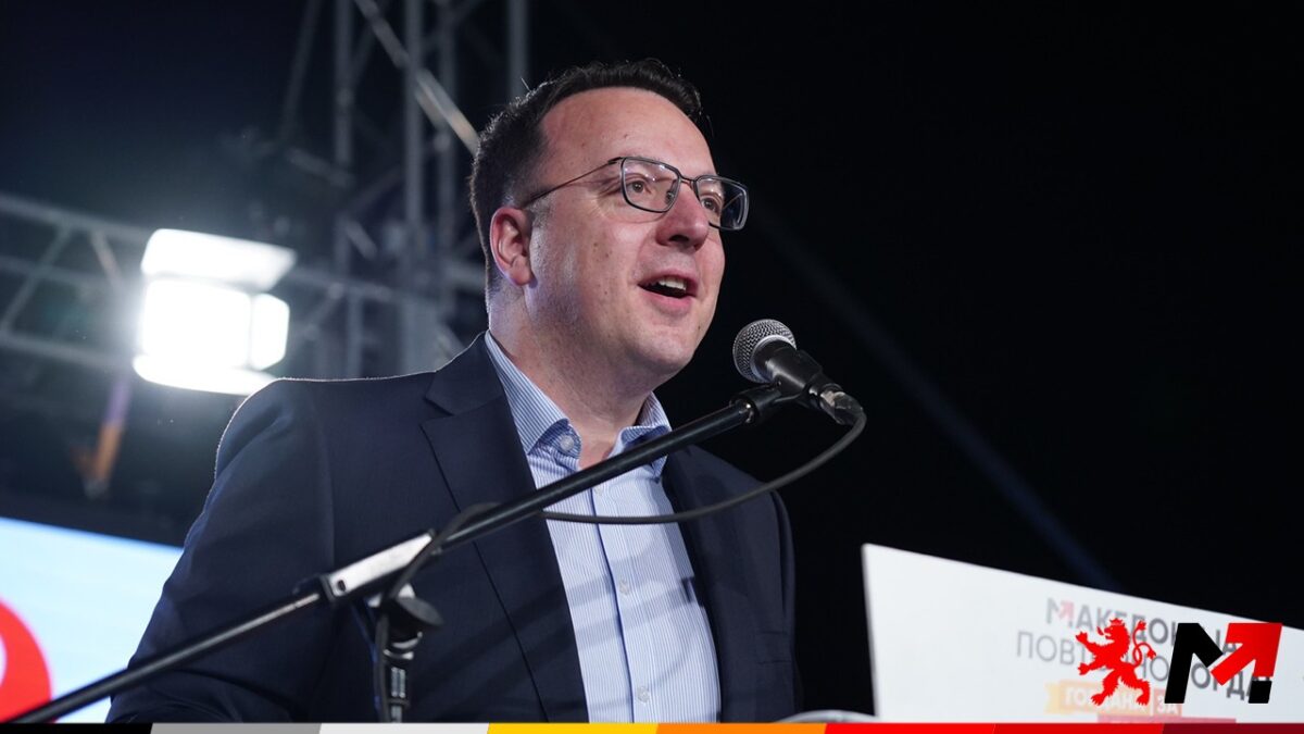 Николоски: Од Прилеп му порачуваме на ДУИ, претседател на Македонија се бирало, се бира и ќе се бира од граѓаните на непосредни избори