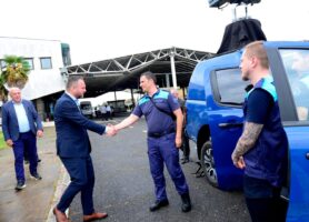 Тошковски: Во ОВР Гевгелија има недостаток на моторни возила потребни за ефикасно полициско постапување