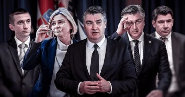 ХДЗ слави победа на изборите во Хрватска по првите официјални резултати