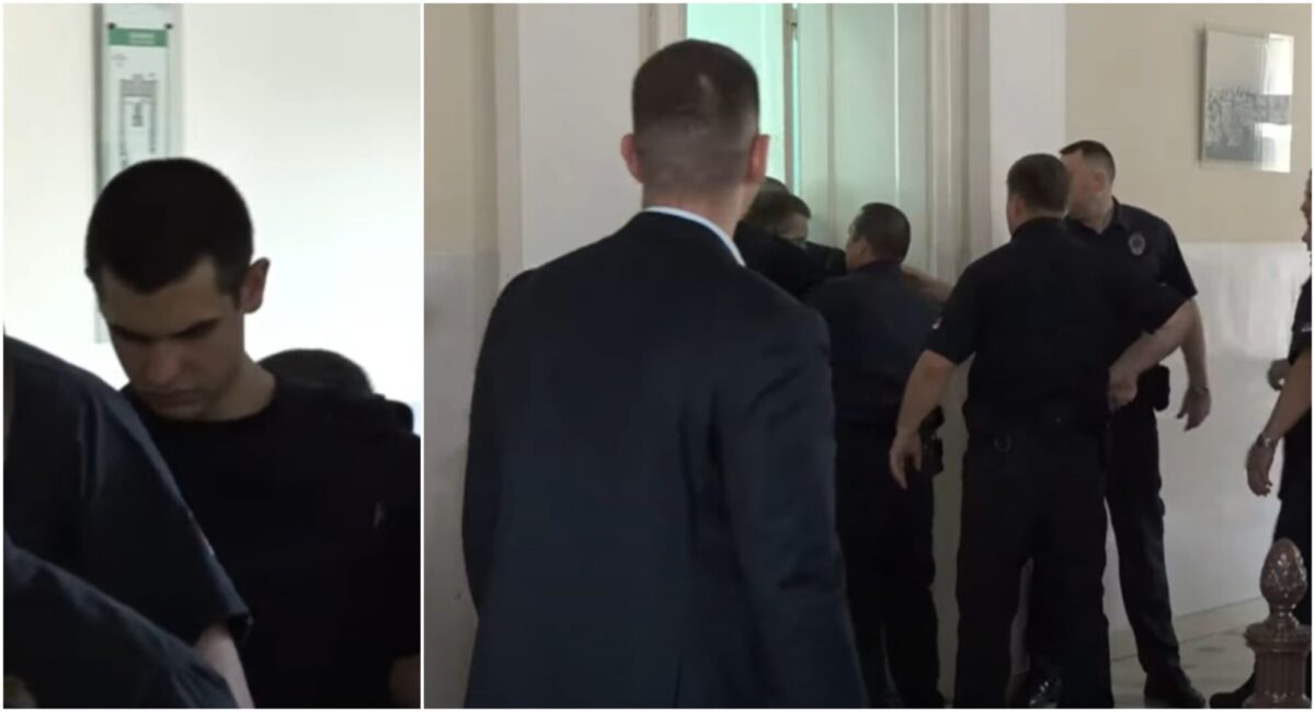 (Видео) Хаос на судењето за масакрот кај Младеновац, родителите го нападнаа убиецот: „Ни ги уби децата!“
