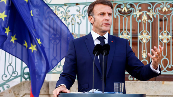 Макрон: Франција е подготвена да ја признае Палестина во корисен момент