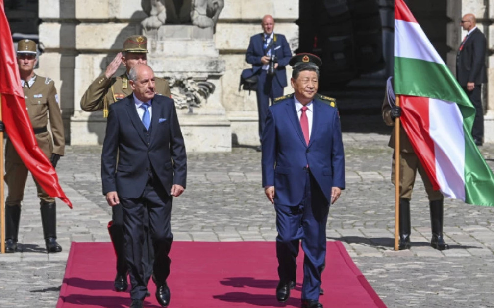 Свечен прием за кинескиот претседател Шји Џјинпинг во Будимпешта