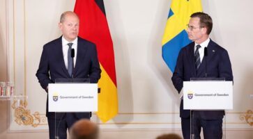 Шолц со колегите од нордиските земји: „Ќе ја поддржуваме Украина се додека е потребно“