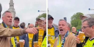 (Видео) Карагер низ Лондон пие пиво со навивачите на Борусија