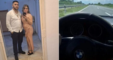 (Видео) Мажот кој со сопругата загина во Хрватска, пред несреќата се снимал во живо додека вози „бмв“ 200 на саат