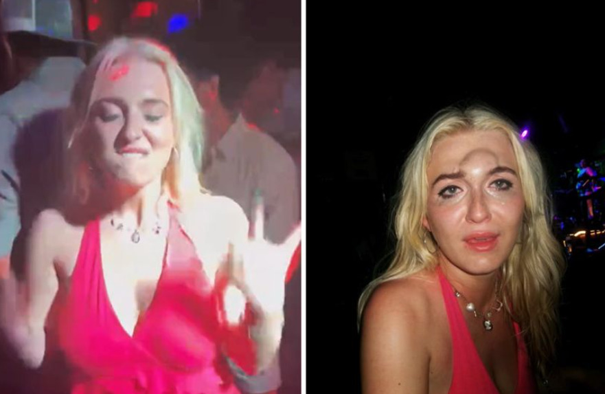 (Видео) Отишла во дискотека за да се забавува, а завршила со „рог“ на чело