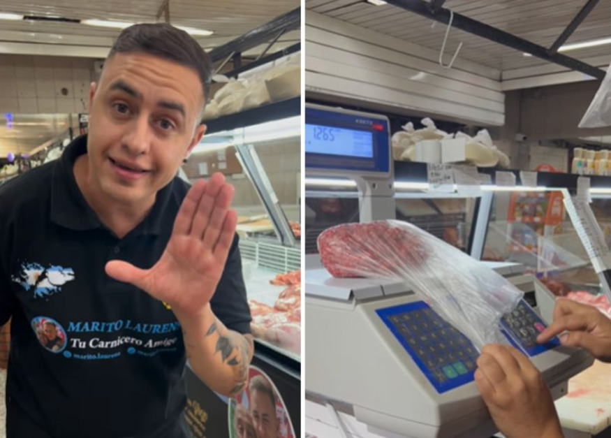 (Видео) „Вака лажат месарите“ – инфлуенсер покажа како се манипулира со вагата и направи хаос на социјалните мрежи