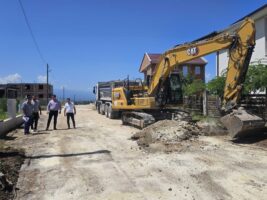 Изградба на нова улица и пешачка патека во Јака, општина Илинден