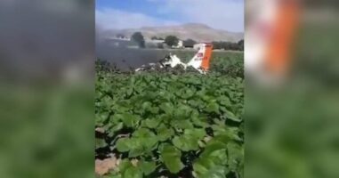 Падна воен авион во Турција, двајца пилоти загинаа