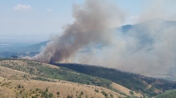 13 активни пожари низ Македонија