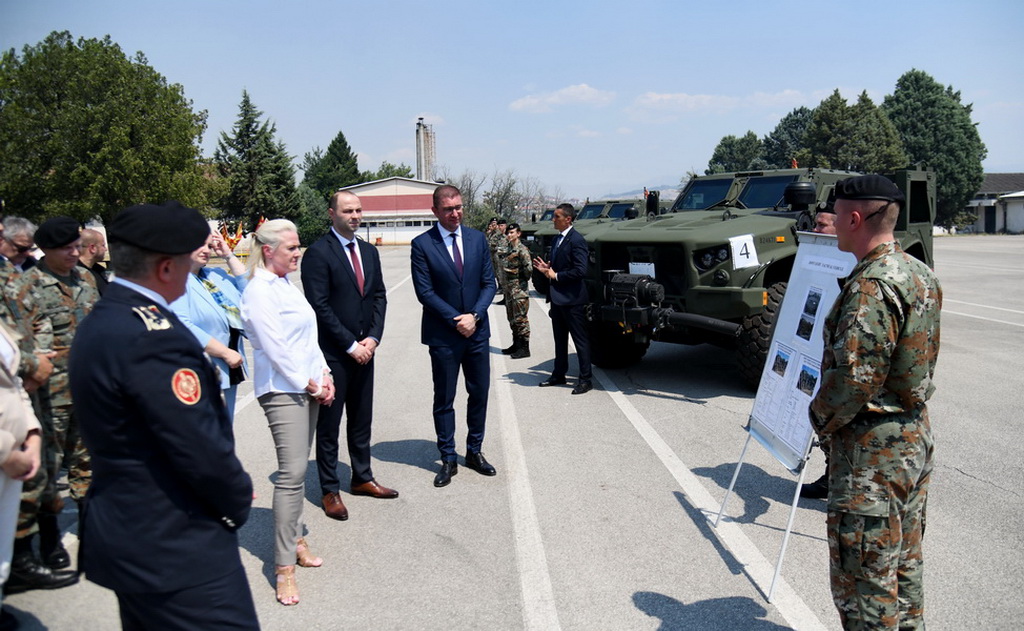 Мисајловски: Заеднички вложуваме во обука, едукација, тренинг и модернизација со нова современа опрема која е компатибилна согласно НАТО стандардите