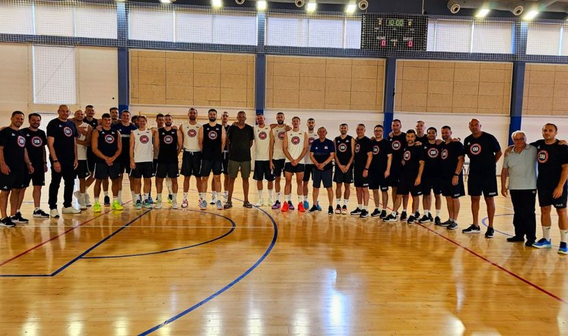 Специјален гостин на тренингот на Српската кошаркарска репрезентација