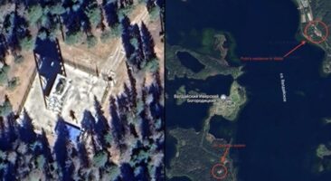 (Фото) Сателитите открија „Панцир“ системи и мистериозни објекти кај резиденцијата на Путин