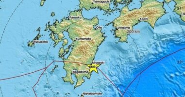 Јапонија за прв пат издаде предупредување за мегаземјотрес