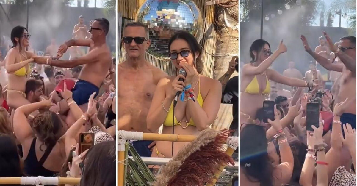 (Видео) Ослободена заложничка на Хамас направи луда забава, некои не се воодушевени: „Таа танцува полугола, а момчето сè уште е заложник“