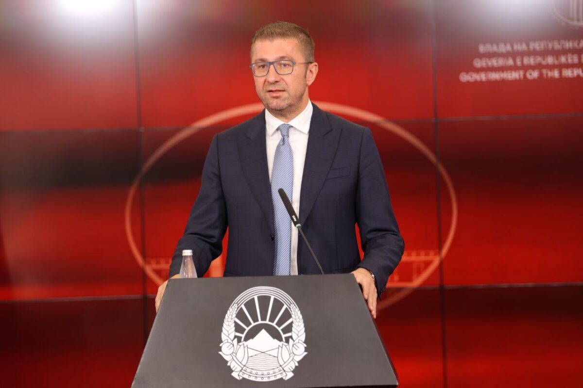 Мицкоски по средбата со претседателката на Судскиот совет: Ако нема правна држава, тоа е безбедносен проблем