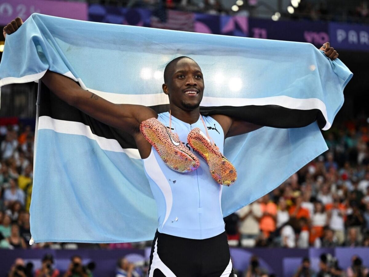 Полудневен празник во Боцвана поради златниот медал на Тебого