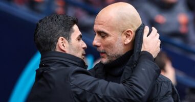 (Видео) Гвардиола и Артета не се задоволни од судењето во дербито