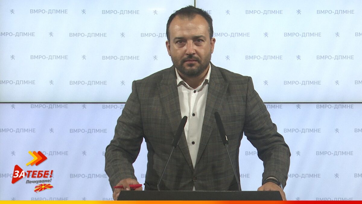 Лефков: Срамота е до кое дереџе ја донесе Филипче партијата, која некогаш важеше за главен политички опонент на ВМРО-ДПМНЕ
