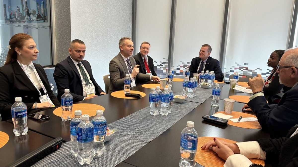 Делегацијата на Бирото за јавна безбедност на официјална средба со раководството на ИЦИТАП