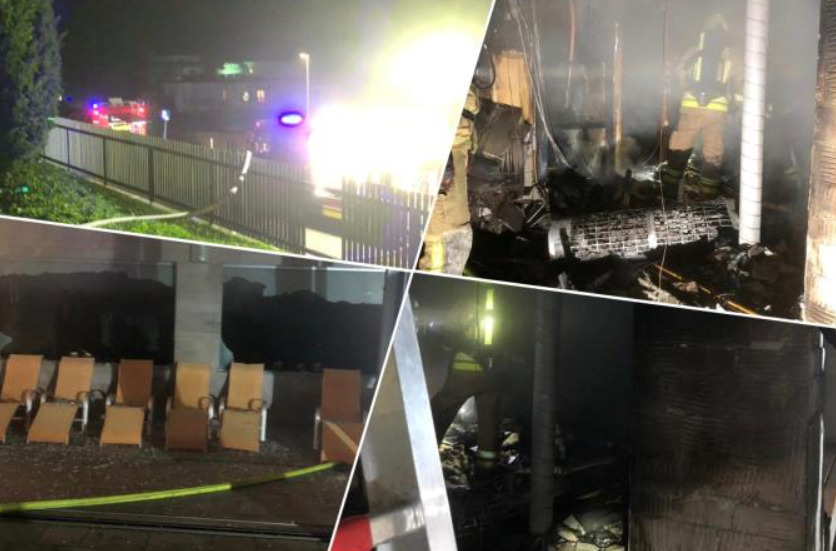 Пожар во хотел во Словенија, евакуирани 160 гости