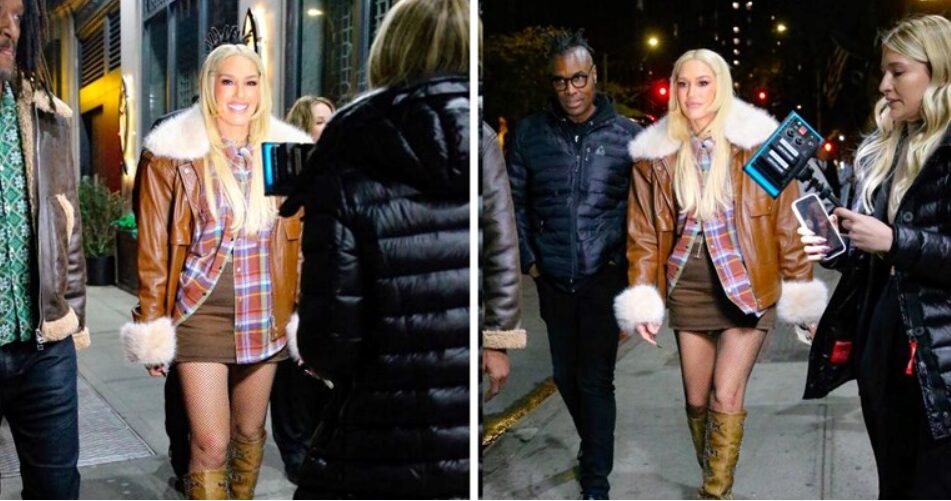 Гвен Стефани привлече внимание во Њујорк, прошета во мини здолниште