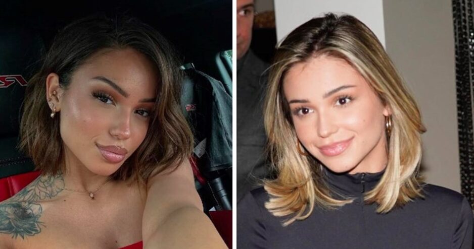 Бресквица фотографирана во еден белградски ресторан, привлече внимание со новата фризура