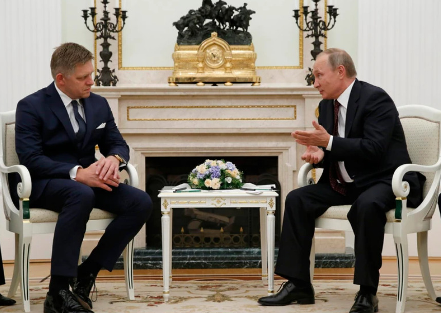 Важна средба меѓу Путин и Фицо во Москва: главна тема е транзитот на руски гас