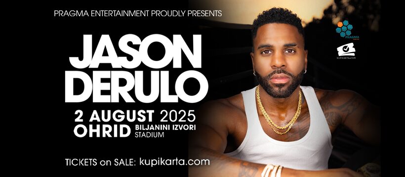 (Видео) Џејсон Деруло: Македонијо, Ве чекам на 2 август на најдобрата забава на светот