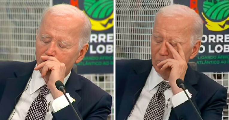 (Видео) Бајден дремна на средба со африканските лидери