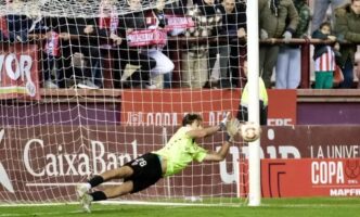 (Видео) Левиот бек на Логронес правеше чуда на голот, ја елиминира Џирона од Купот на Шпанија
