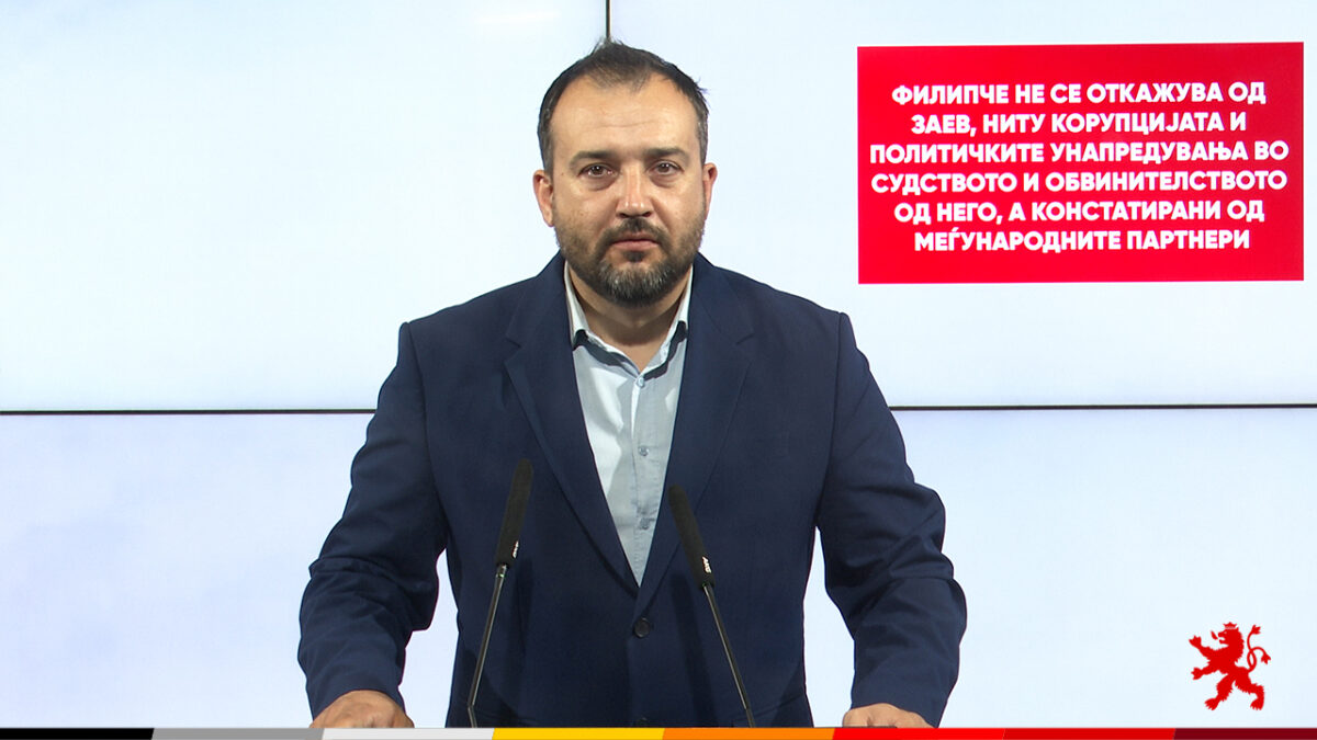 (Видео) Лефков: Филипче не се откажува од Заев, ниту од хибридниот режим во кој беше претворена државата со него