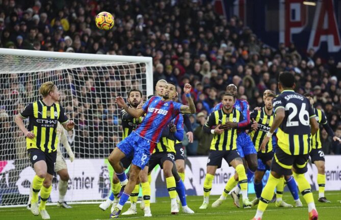 (Видео) Сити повторно не победи, освои само бод кај Кристал Палас