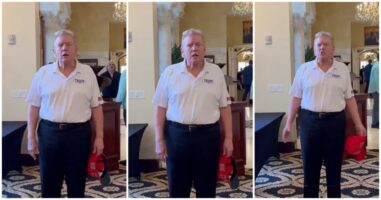 (Видео) Фризурата на Трамп предизвика лавина реакции, го споредуваат со Баз од „Сам дома“