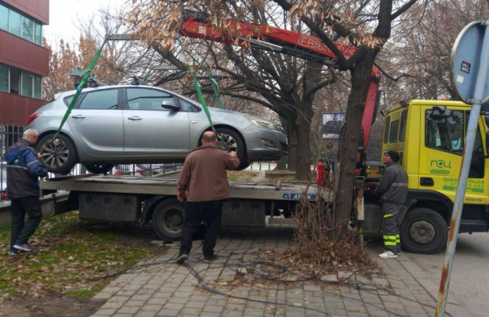 Во текот на една недела санкционирани 𝟣𝟦𝟤 непрописно паркирани возила на територијата на општина Центар