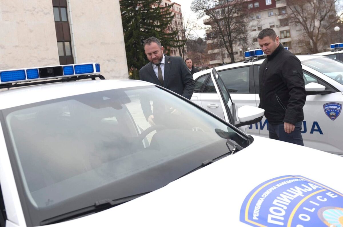 Тошковски: Нови моторни возила за дел од едниците на полицијата, ја опремуваме и модернизираме