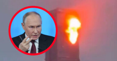 (Фото) Путин ѝ се закани на Украина по вчерашниот напад: „Ќе зажалите“