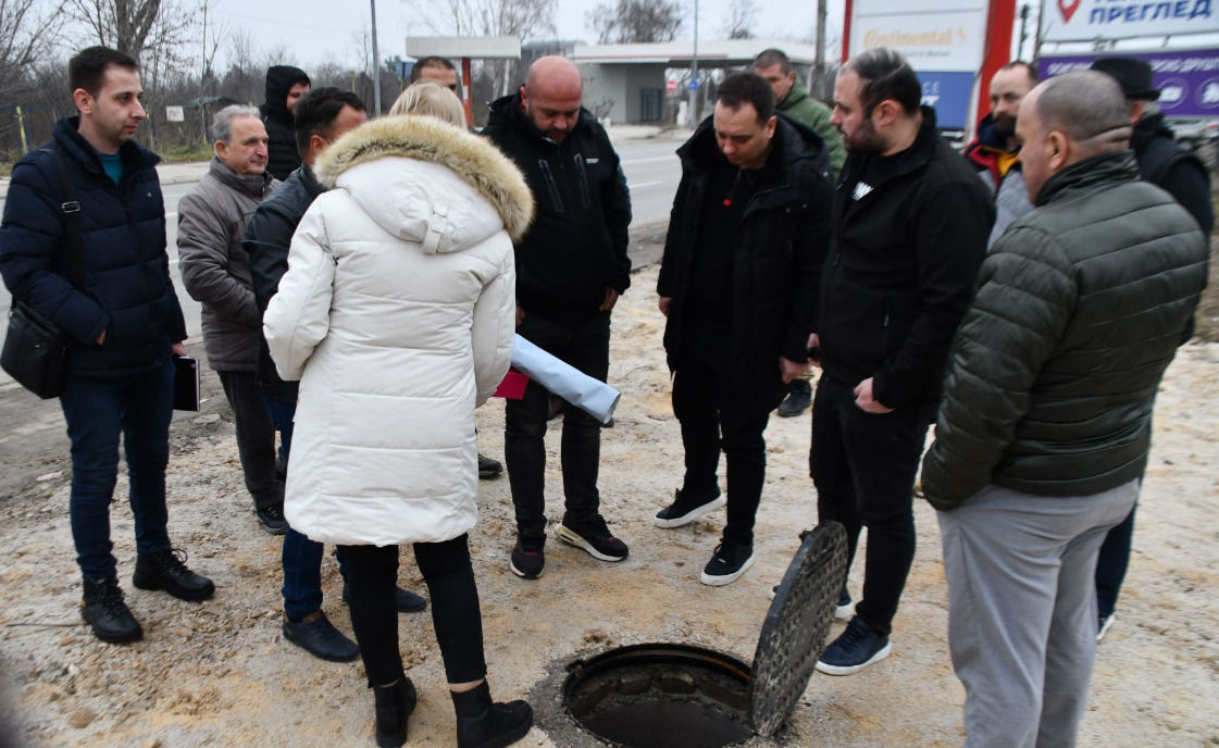 Ѓорѓиевски: Завршена e првата траса од фекалната канализација во Стаклара-Каменик