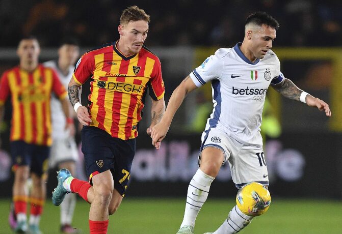 (Видео) Интер ја продолжи потерата по Наполи, лесно победи во Лече