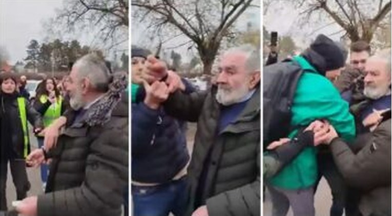 (Видео) Маж нападнал студент во Нови Сад, извадил нож