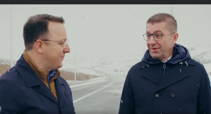 (Видео) Мицкоски: За делницата Градско – Дреново ги поздравуваме работниците, тие го направија ова да изгледа импозантно